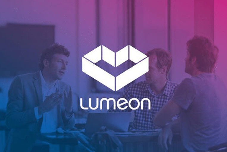 Lumeon Logo on background